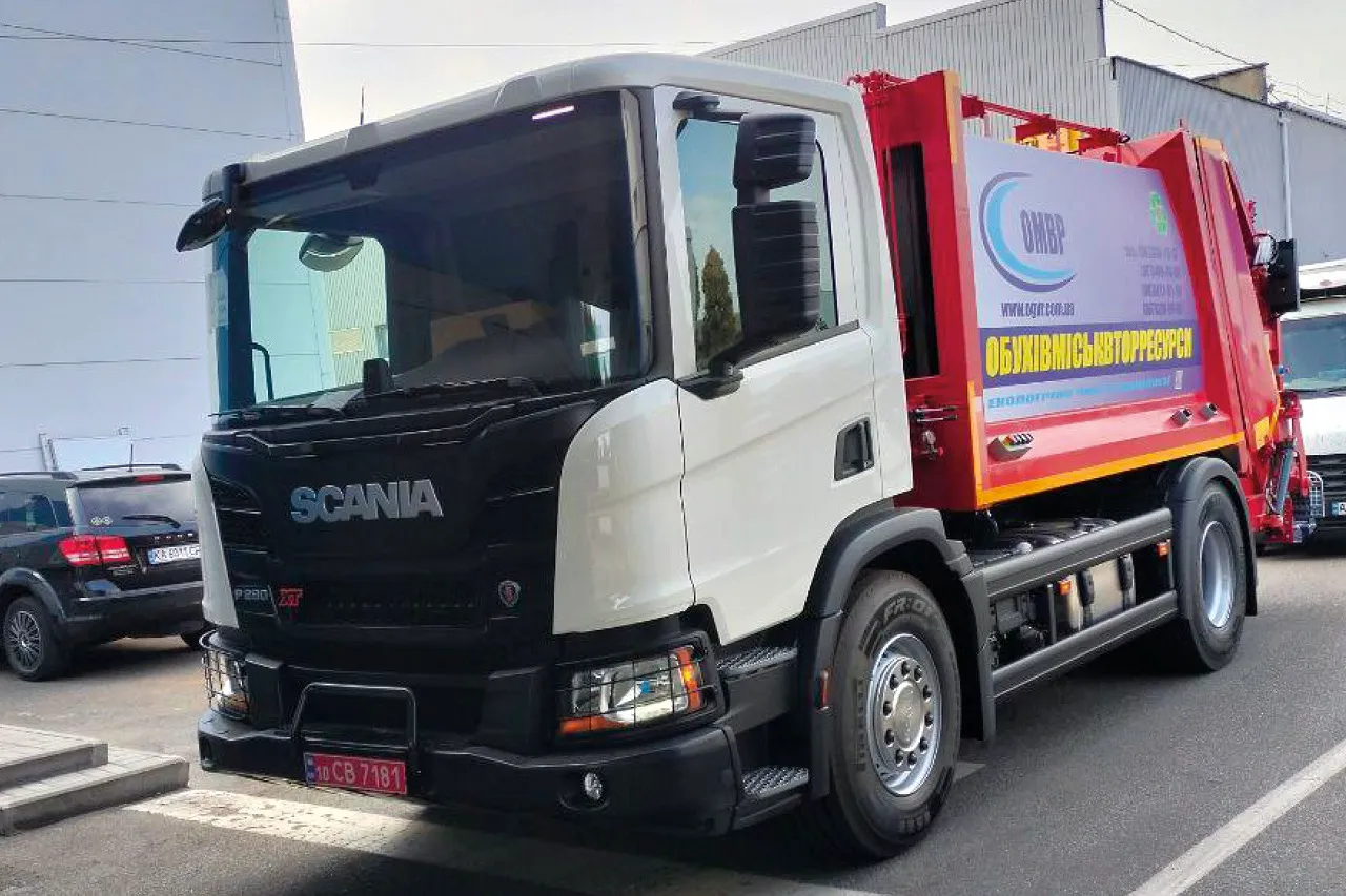 В Україні створили компактний сміттєвоз на базі шасі Scania - Авто Інформатор.